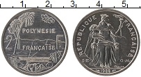 Продать Монеты Полинезия 2 франка 2004 Алюминий