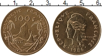 Продать Монеты Полинезия 100 франков 1987 Медь