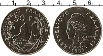 Продать Монеты Полинезия 50 франков 2004 Медно-никель