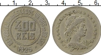 Продать Монеты Бразилия 400 рейс 1925 Медно-никель