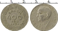 Продать Монеты Бразилия 400 рейс 1938 Медно-никель