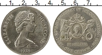 Продать Монеты Остров Святой Елены 1 крона 1978 Медно-никель