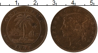 Продать Монеты Либерия 1 цент 1896 Медь