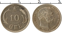 Продать Монеты Дания 10 эре 1905 Серебро