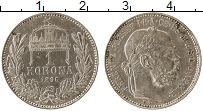 Продать Монеты Венгрия 1 крона 1898 Серебро