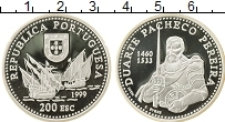 Продать Монеты Португалия 200 эскудо 1999 Серебро