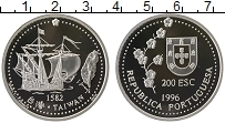 Продать Монеты Португалия 200 эскудо 1996 Серебро
