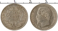 Продать Монеты Франция 50 сентим 1856 Серебро