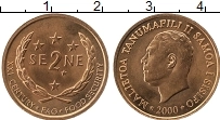 Продать Монеты Самоа 2 Сене 2000 Бронза