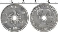 Продать Монеты Лаос 10 центов 1952 Алюминий
