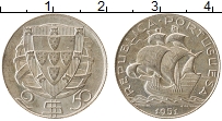 Продать Монеты Португалия 2 1/2 эскудо 1942 Серебро