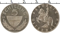 Продать Монеты Австрия 5 шиллингов 1962 Медно-никель