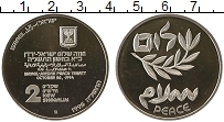 Продать Монеты Израиль 2 шекеля 1995 Серебро