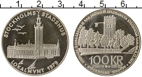 Продать Монеты Швеция 100 крон 1979 Серебро