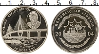 Продать Монеты Либерия 20 долларов 2004 Серебро