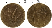 Продать Монеты Ватикан 5 сентим 1940 Медь