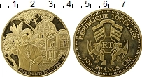 Продать Монеты Того 100 франков 2013 Позолота