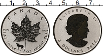 Продать Монеты Канада 5 долларов 2018 Серебро