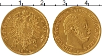 Продать Монеты Пруссия 20 марок 1873 Золото