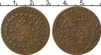 Продать Монеты Азорские острова 20 рейс 1843 Медь