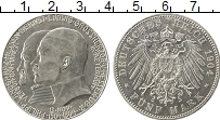 Продать Монеты Гессен 5 марок 1904 Серебро