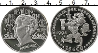 Продать Монеты Нидерланды 25 экю 1995 Серебро