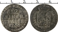 Продать Монеты Мекленбург-Шверин 1/12 талера 1766 Серебро