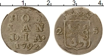 Продать Монеты Голландия 2 стивера 1791 Серебро