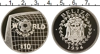 Продать Монеты Белиз 10 долларов 1994 Серебро