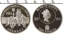 Продать Монеты Замбия 500 квач 2001 Серебро