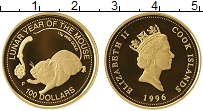 Продать Монеты Острова Кука 100 долларов 1996 Золото