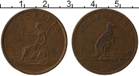 Продать Монеты Австралия 1/2 пенни 1851 Медь