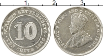 Продать Монеты Стрейтс-Сеттльмент 10 центов 1921 Серебро