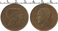 Продать Монеты Бельгия 10 сантим 1853 Медь