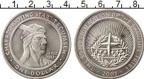 Продать Монеты США 1 доллар 2002 Серебро