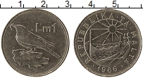 Продать Монеты Мальта 1 фунт 1986 Медно-никель