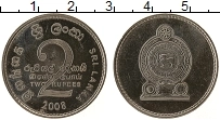 Продать Монеты Шри-Ланка 2 рупии 2006 Медно-никель