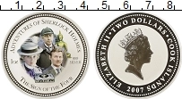 Продать Монеты Острова Кука 2 доллара 2007 Серебро