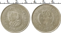 Продать Монеты Непал 20 рупий 1975 Серебро