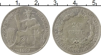 Продать Монеты Вьетнам 20 сентаво 1879 Серебро