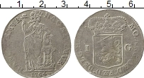 Продать Монеты Голландия 1 гульден 1764 Серебро
