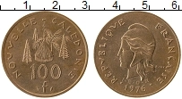 Продать Монеты Новая Каледония 100 франков 1976 Медь