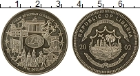Продать Монеты Либерия 5 долларов 2002 Медно-никель
