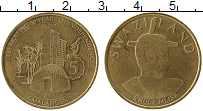 Продать Монеты Свазиленд 5 эмалангени 2018 Латунь