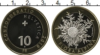 Продать Монеты Швейцария 10 франков 2018 Биметалл