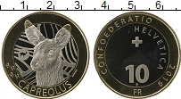 Продать Монеты Швейцария 10 франков 2019 Биметалл