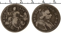 Продать Монеты Ватикан 1 джулио 1754 Серебро