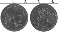 Продать Монеты Бразилия 5 сентаво 1975 Медно-никель