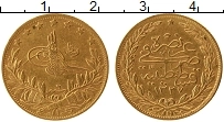 Продать Монеты Турция 100 куруш 1915 Золото