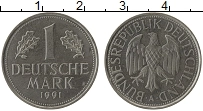 Продать Монеты ФРГ 1 марка 1992 Медно-никель